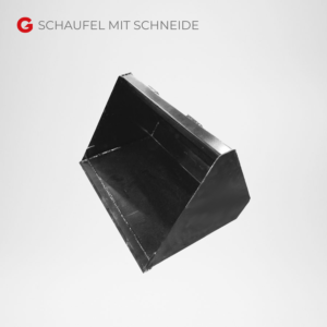 Schaufel mit Schneide für Radlader Kompaktlader Laderaupe mieten Würzburg Bamberg Umgebung