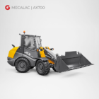 Mecalac AX700 Knicklader 4,7 Tonnen mieten Würzburg Bamberg Umgebung