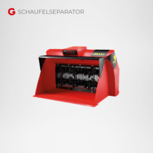 Schaufelseparator Separator Baggerzubehör mieten Würzburg Bamberg Umgebung