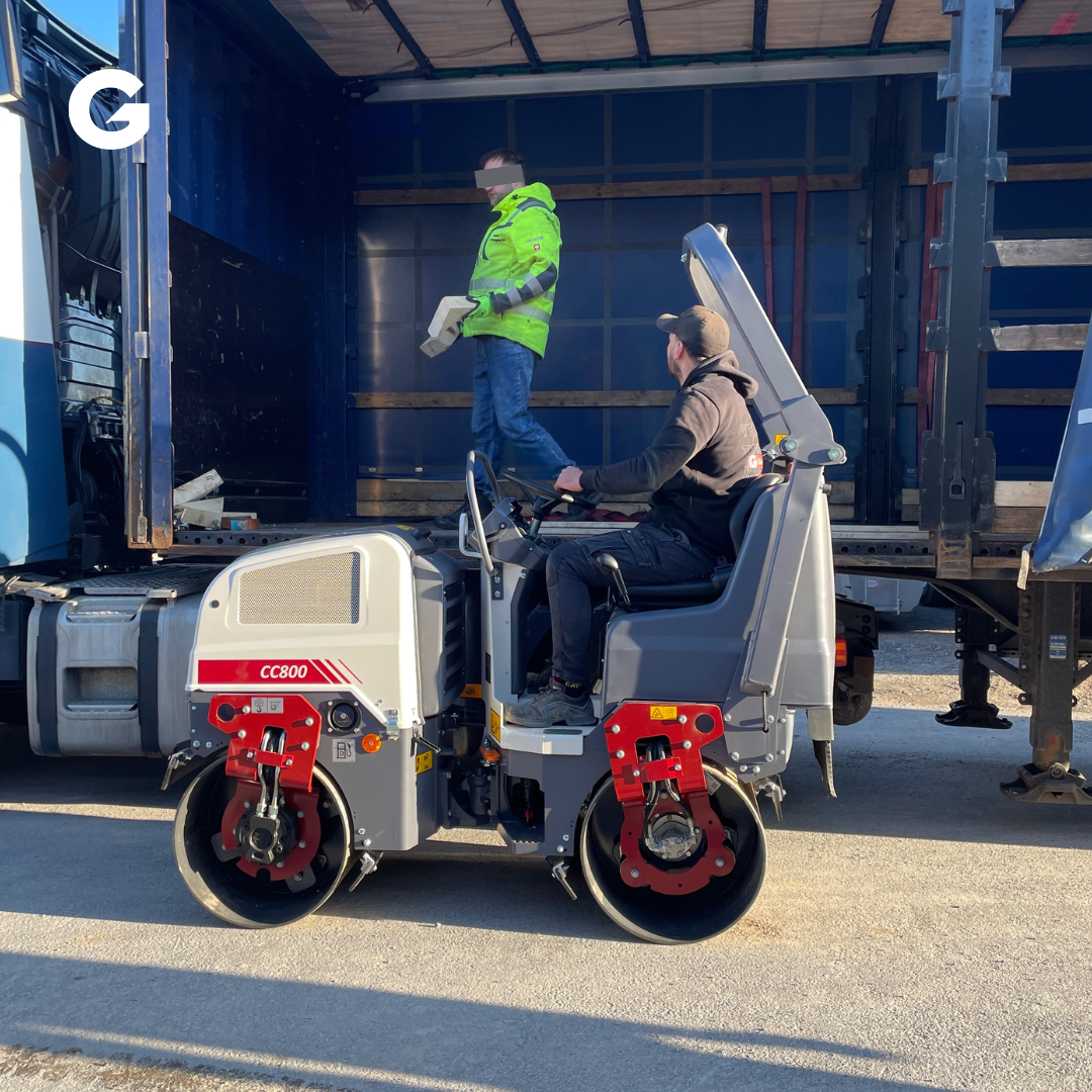 Dynapac Asphaltwalze CC800 Verkauf Gehring Baumaschinen